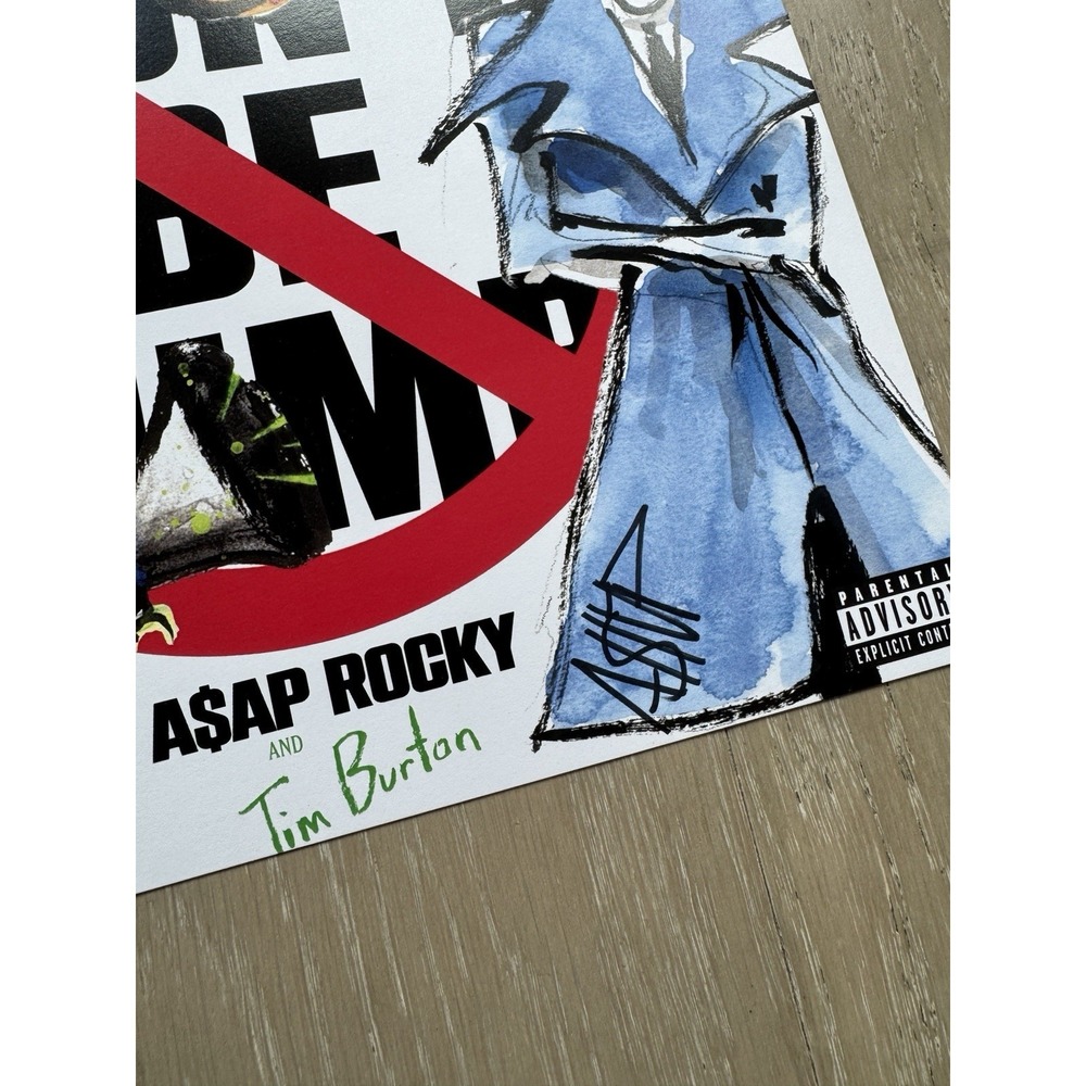 SIGNED ASAP ROCKY Dont Be Dumb Mr Mayers Vinyl 2xLP Insert Black IN HAND ❤️✅ NEW - Picture 5 of 14